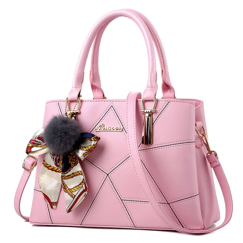 2024 logo custom private label simple large light pink new hot luxury handbags shoulder