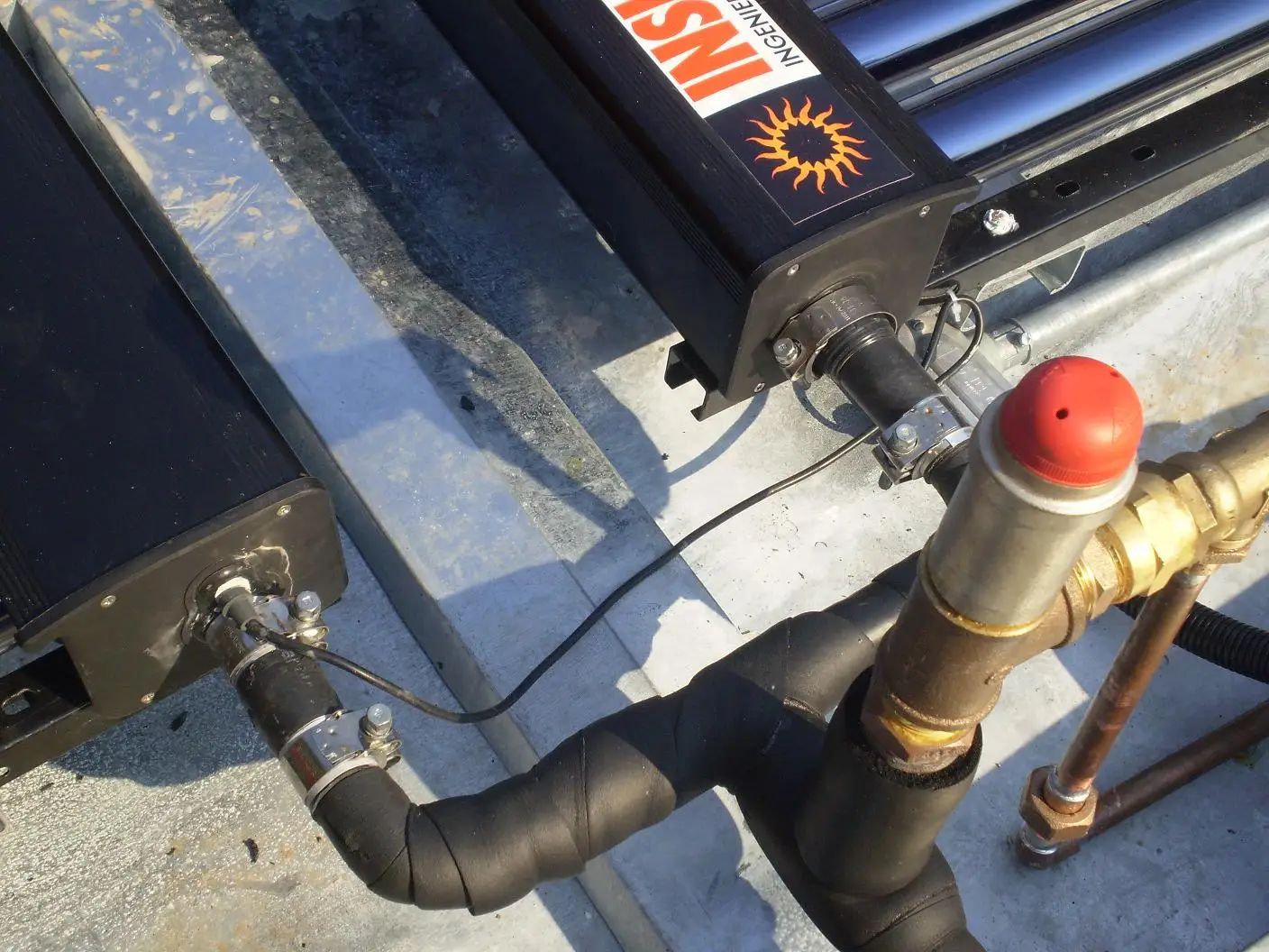 Heat Pipe Glass Vacuum Tube Solar Thermal Collector Home Roof Heat Tube Vacuum