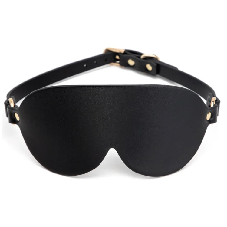BDSM Bondage Sexy PU Eye mask Fancy Sleeping Mask for Adult Foreplay Game