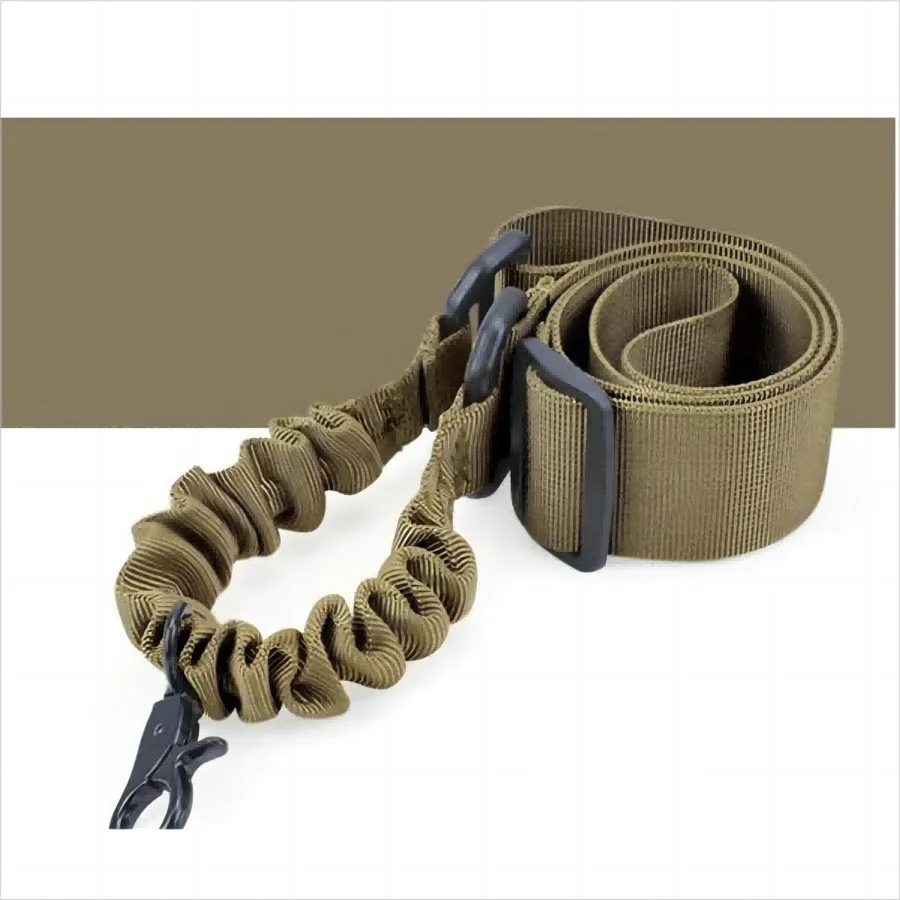Special Forces Single Point CS Tactical Cross-Band Gun Strap Waterproof Durable Multi-Functional Task Lanyard Outdoor