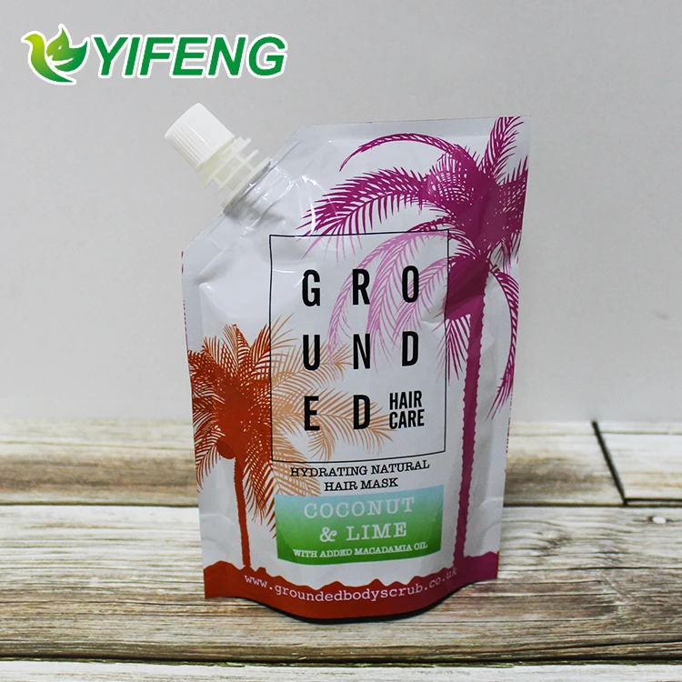 Retort With Spout/stand Up Reusable Liquid Stand Ziplock Spout Water Shaped Drink Packaging Printing On Spouted Pouches