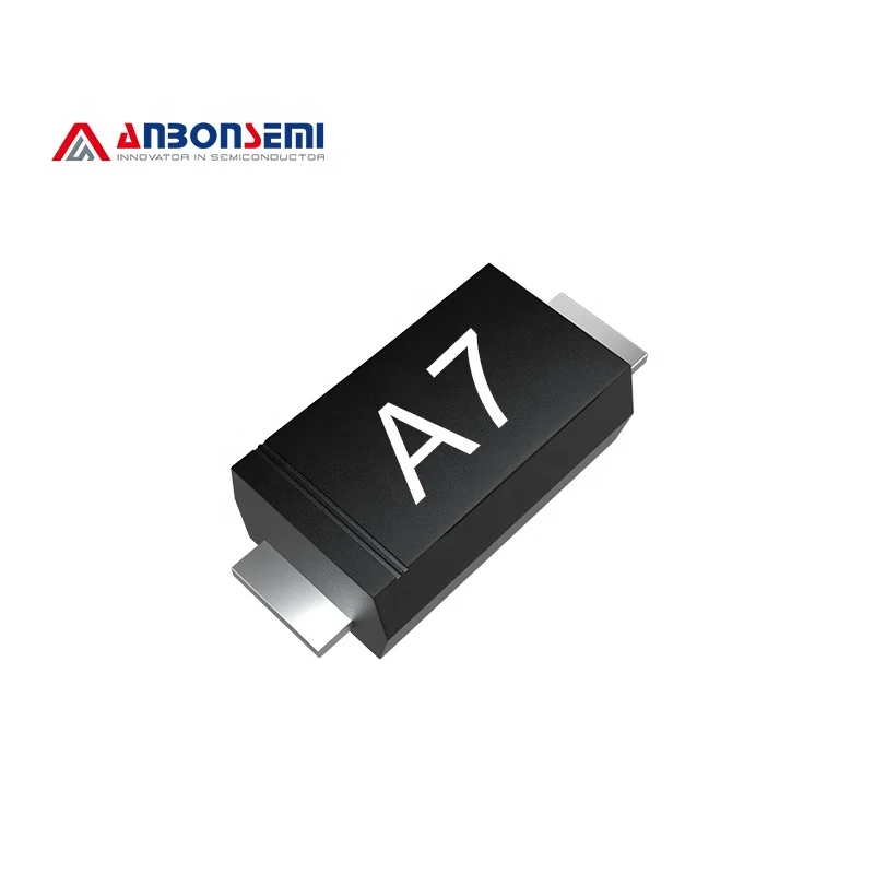 Anbon High Voltage 1A 1000V DSR1M A7 SOD-123 Package Smd General Purpose Rectifier Diode