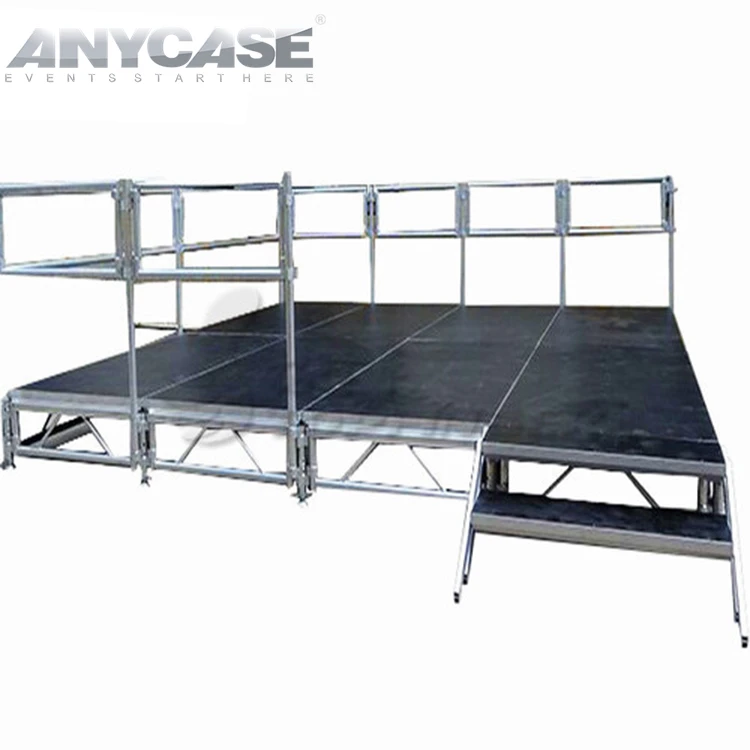 ANYCASE Second Hand TUV certificated 3x6ft Fast assemble Choir mini stage platform stage for concert For Rental