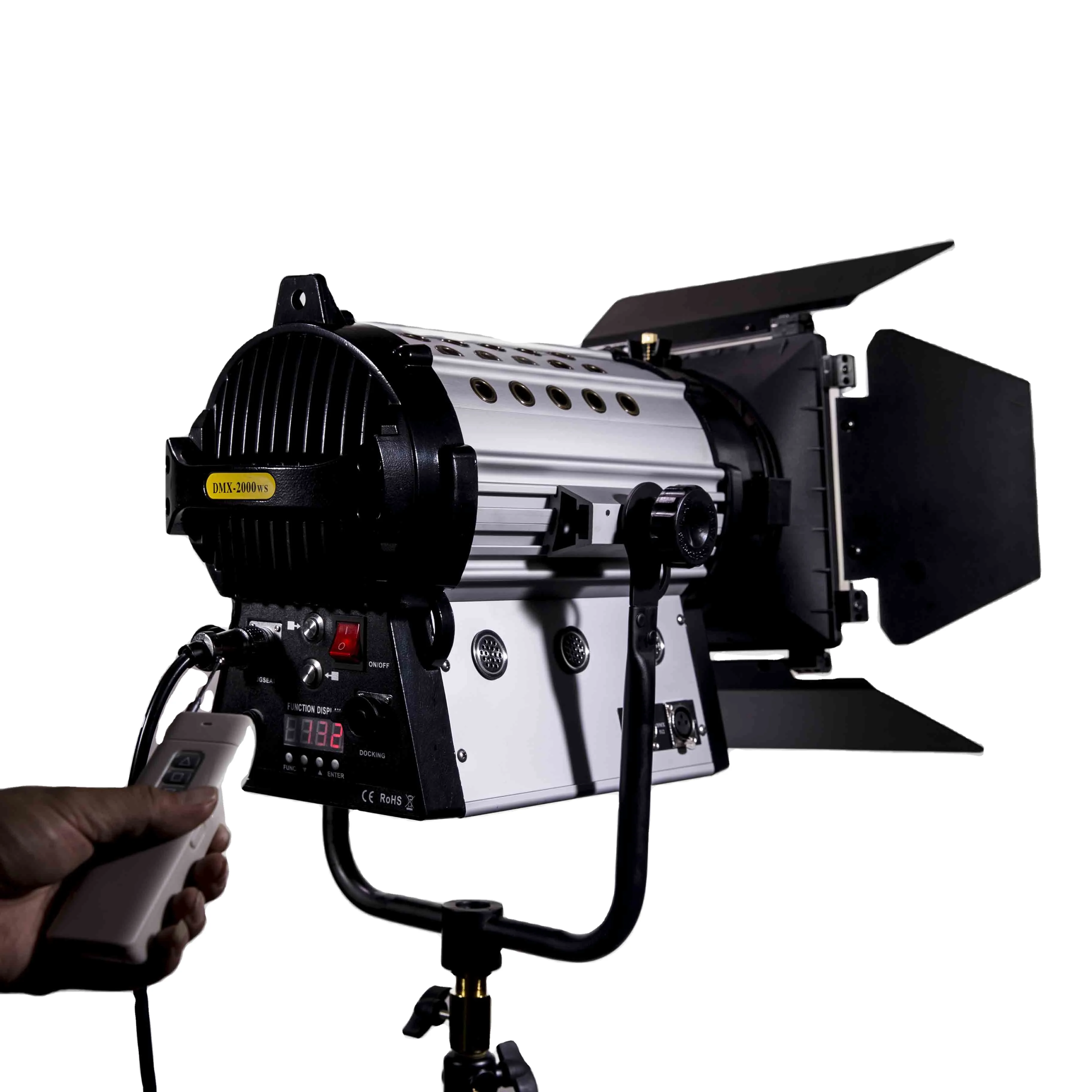 
Bolangte LED fresnel light spotlight TV led studio Film light stage video lamp DMX-2000w 