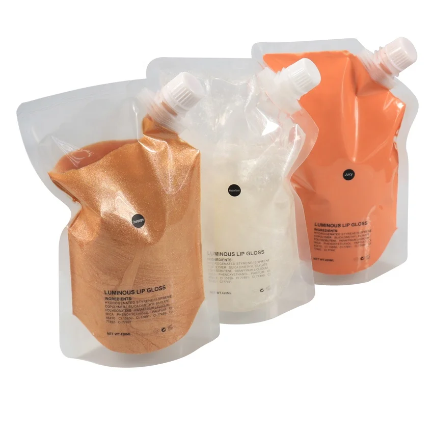 
Organic Vegan 420G Glossier Lip Gloss DIY Tinted Lipbalm Make Your Own Lips Plumping Lipgloss Clear Maximizer Lip Gloss Base 