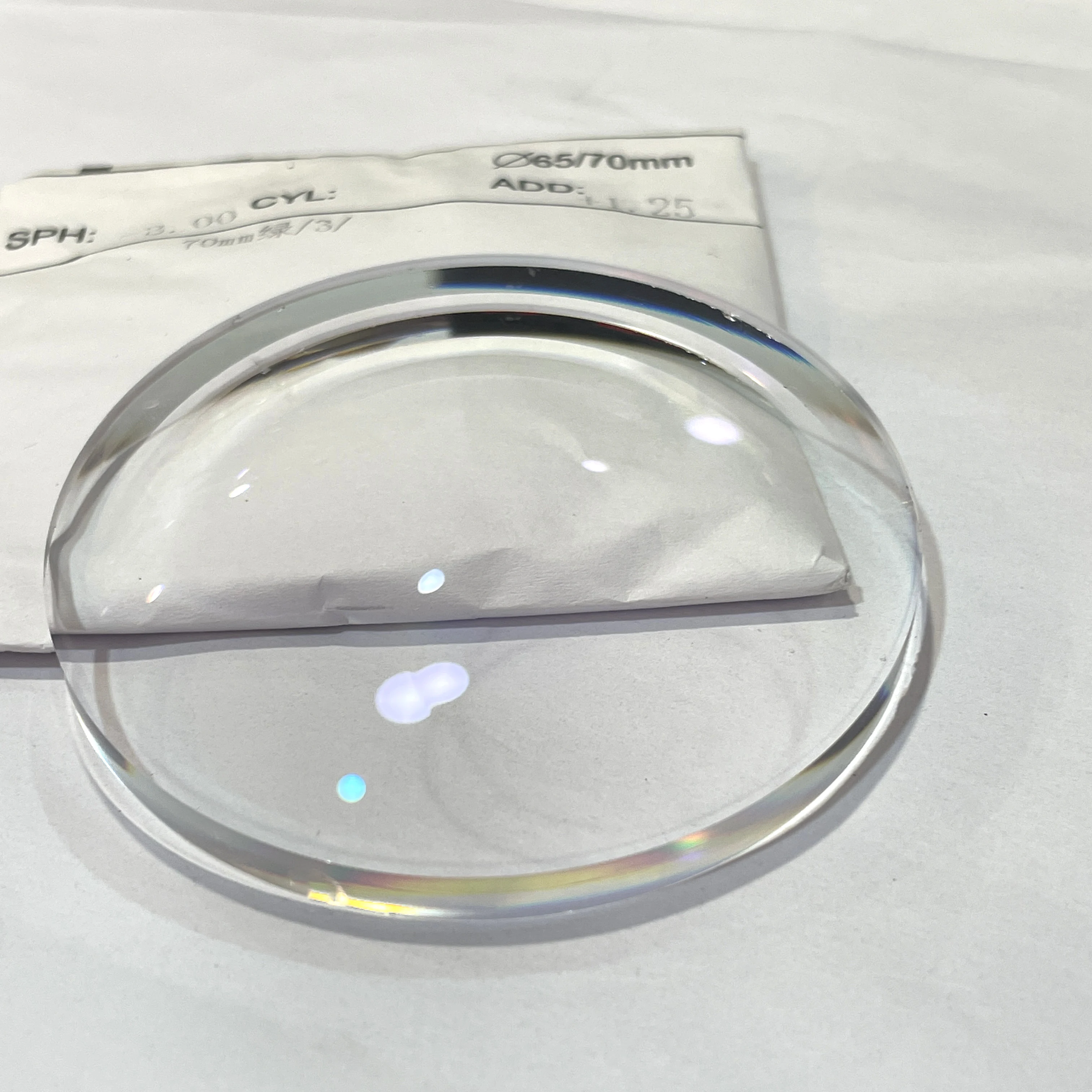 CR39 1.56 round top bifocal optical lens aspheric resin lens eyeglasses lenses
