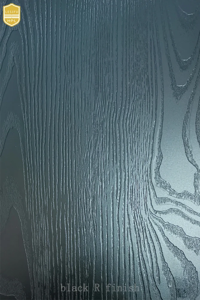 Lesifu hpl 1220x2440 abrasion resistant hpl paper black white oak texture hpl lamin