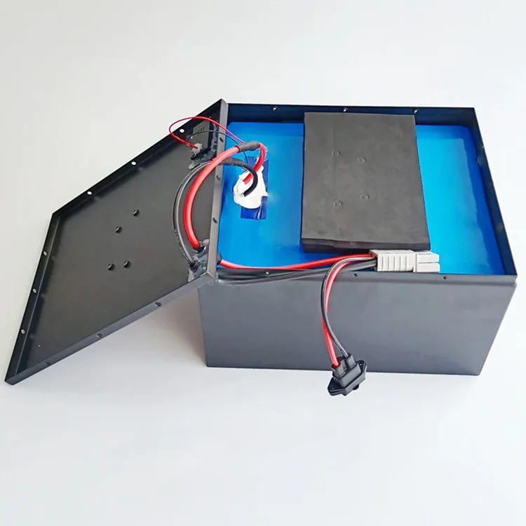Deep Cycle Phosphate Ebike Motorcycle RV Golf Cart Lifepo4 50Ah 52V 100Ah 200Ah BMS 52v 50 Lithium Battery