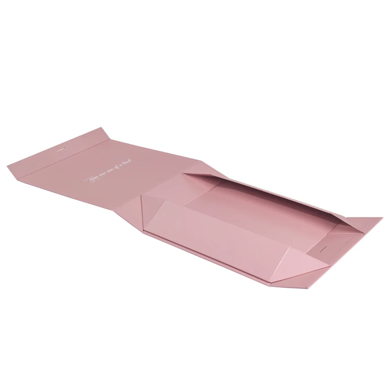 Custom Luxury Valentines Day Gift Clothing Tissue Paper Magnetic Folding Packaging Box