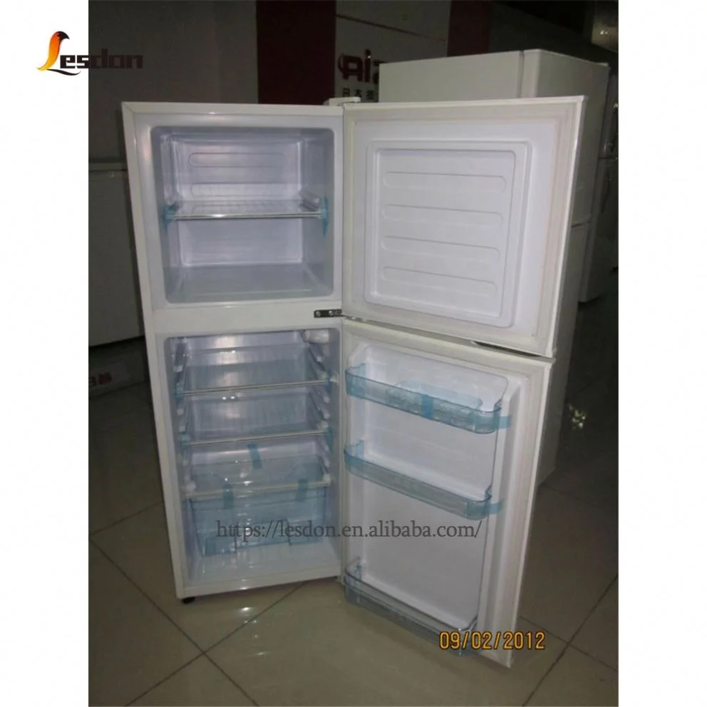BCD-58 double door refrigerator top freezer mini refrigerator hot sale fridge