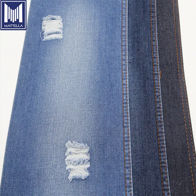 free samples stock lot light weight linen 100% cotton indigo dye rolls of denim fabric denim textile