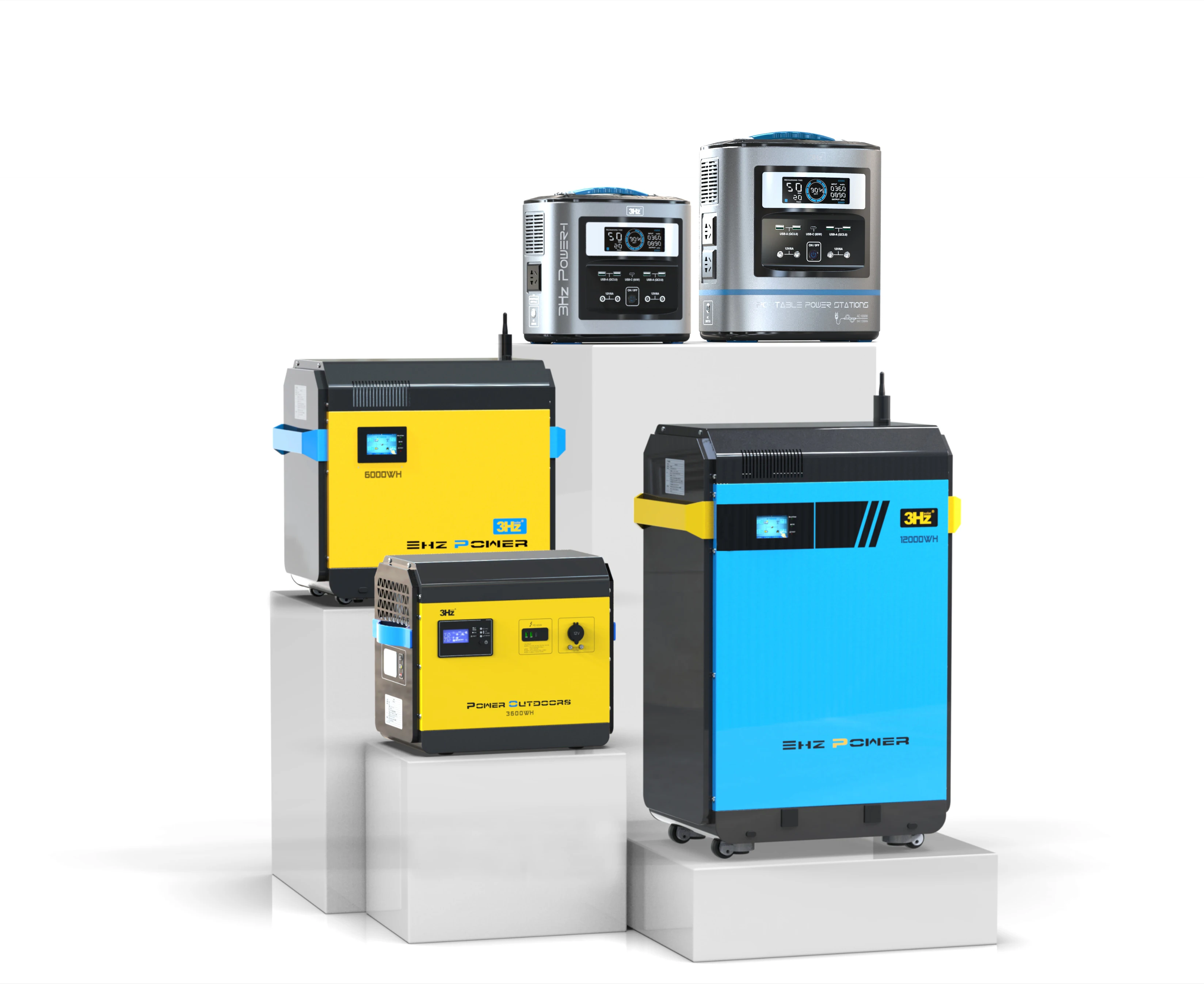 portable power station Lithium battery 5.5KW Solar generator 5500w inverter