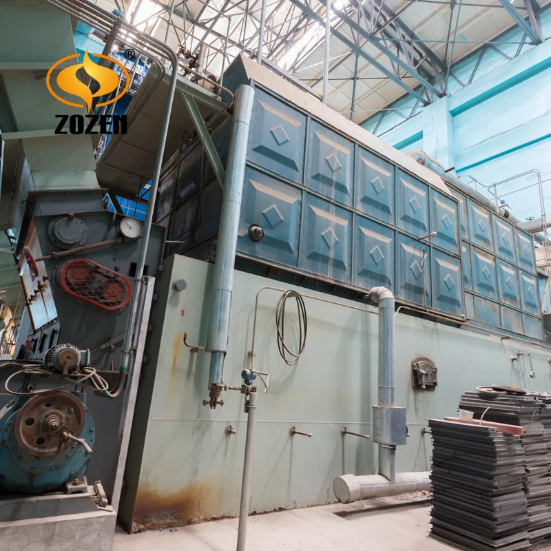 Паровой котел на твердом топливе мощностью 10 т/ч для нефтеперерабатывающего завода