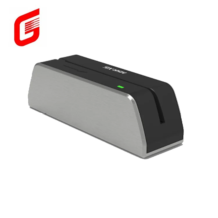 Портативный считыватель магнитных карт MSRX6 с USB-питанием бесплатным программным обеспечением MSRX6BT беспроводной для всех 3
