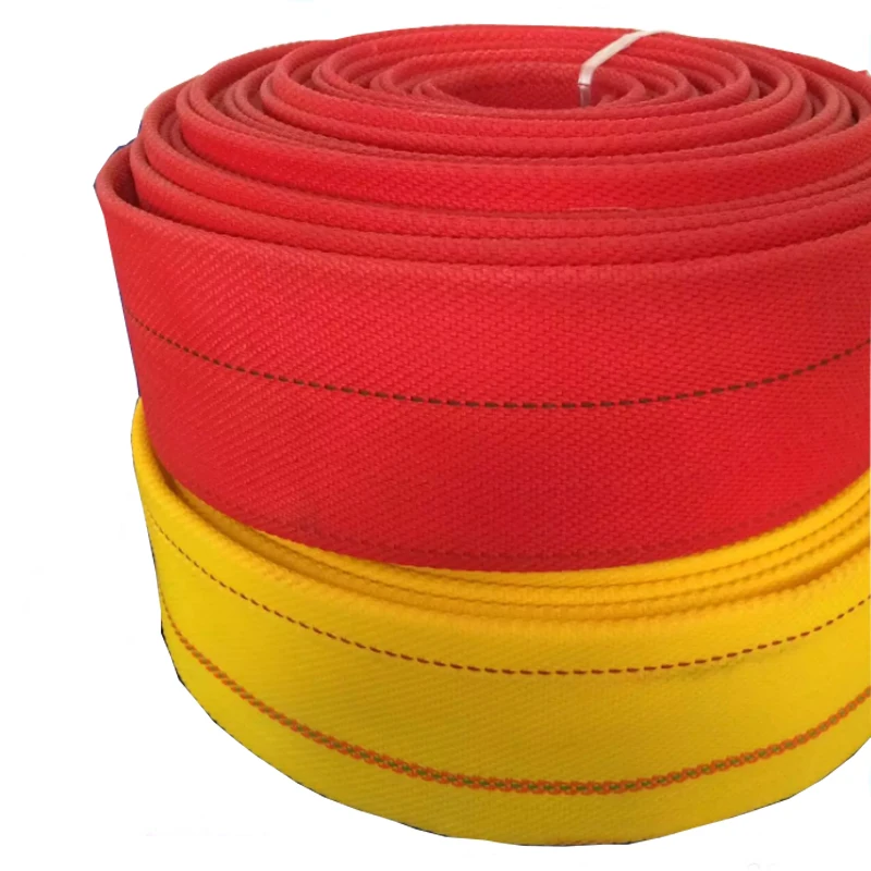 
high pressure rated industrial 100mm canvas Water fire hose pipe 