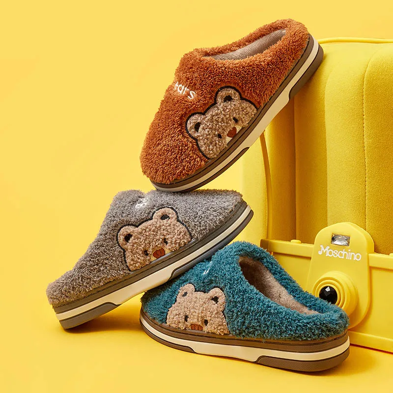 Factory Manufacture Various Women Men Home Bedroom Slippers Custom Fur Slides slippers sandals