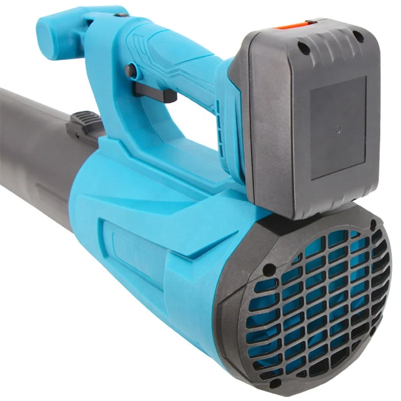 6 Speed Cordless Battery Power Leaf Snow Dust Collector Cleaning Sweeper Electric Blowing Machine Air Blower