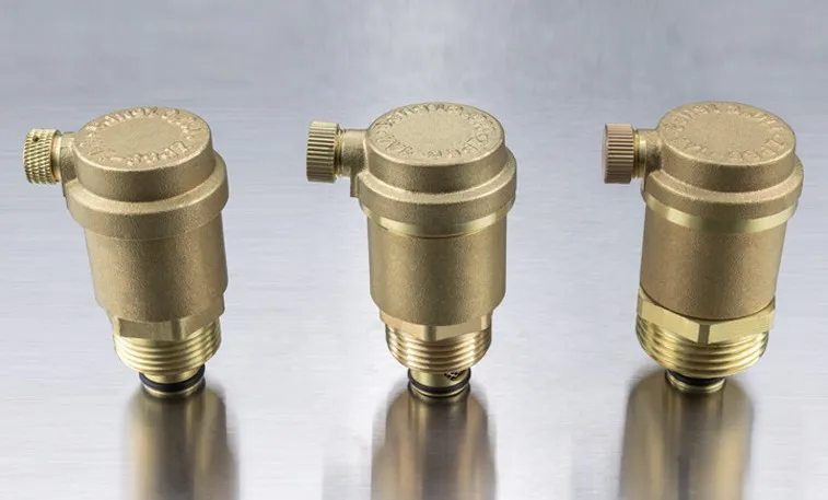 DN15/20/25 High Pressure Natural Brass Male Threaded Anti-Vacuum Valve