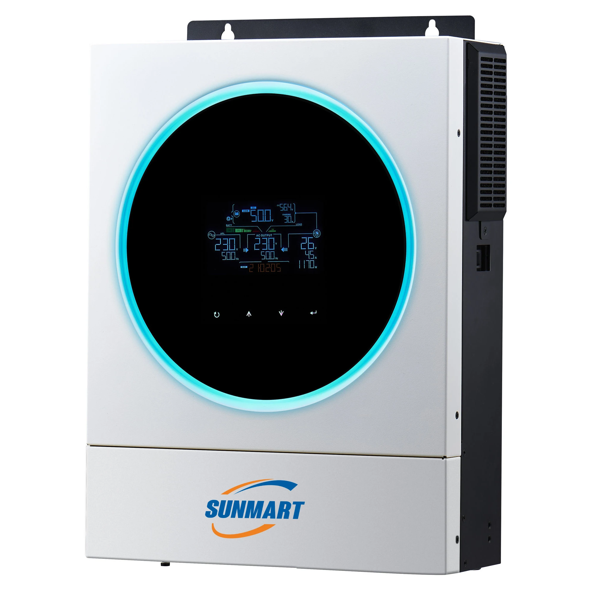 2023 newest VMIV 3.6KW24V dc to ac solar inverter built in MPPT24V120A ,without battery working