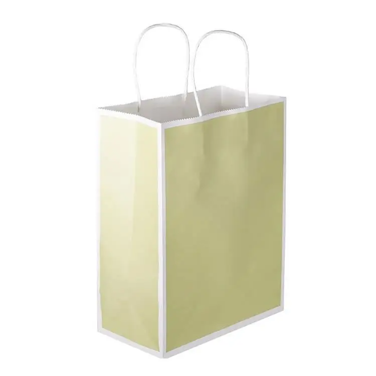 Wholesale customised square bottom 25 kg laminasi hamburger paper food irridescent gift bags