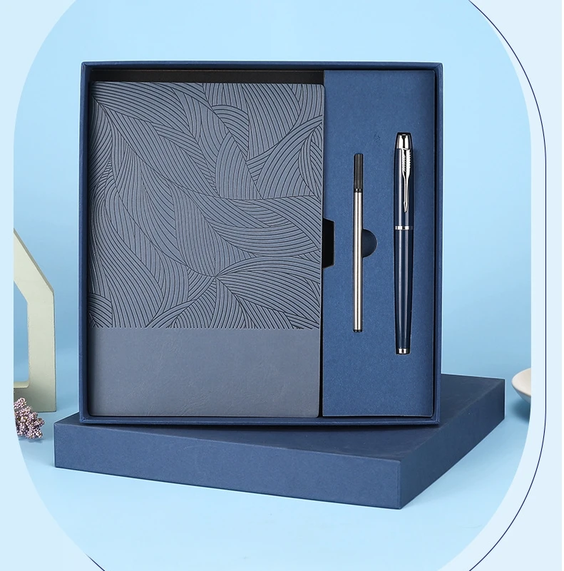 Accept customized notebooks can be printed with logoA5 thickened work diary simple office notepad gift box for office, gifts