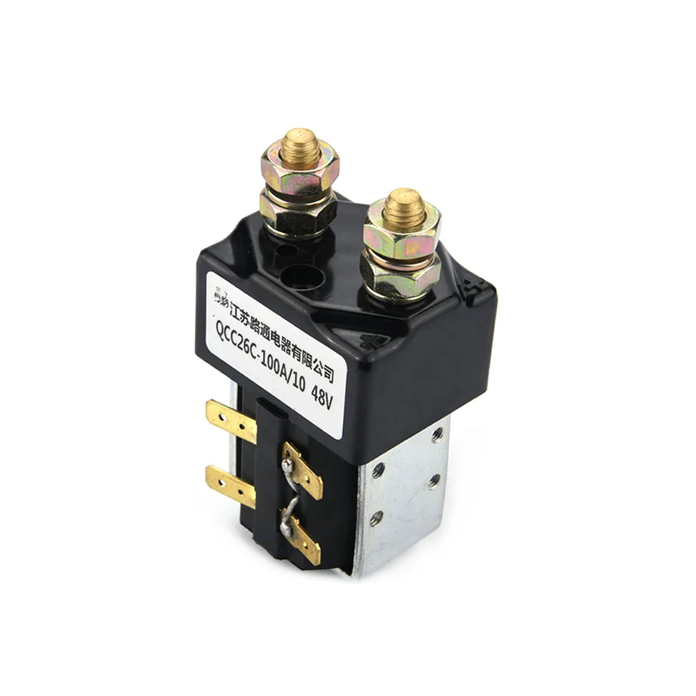Lutong Customizable 12V 24V 36V 48V 72V 100a Dc Contactor