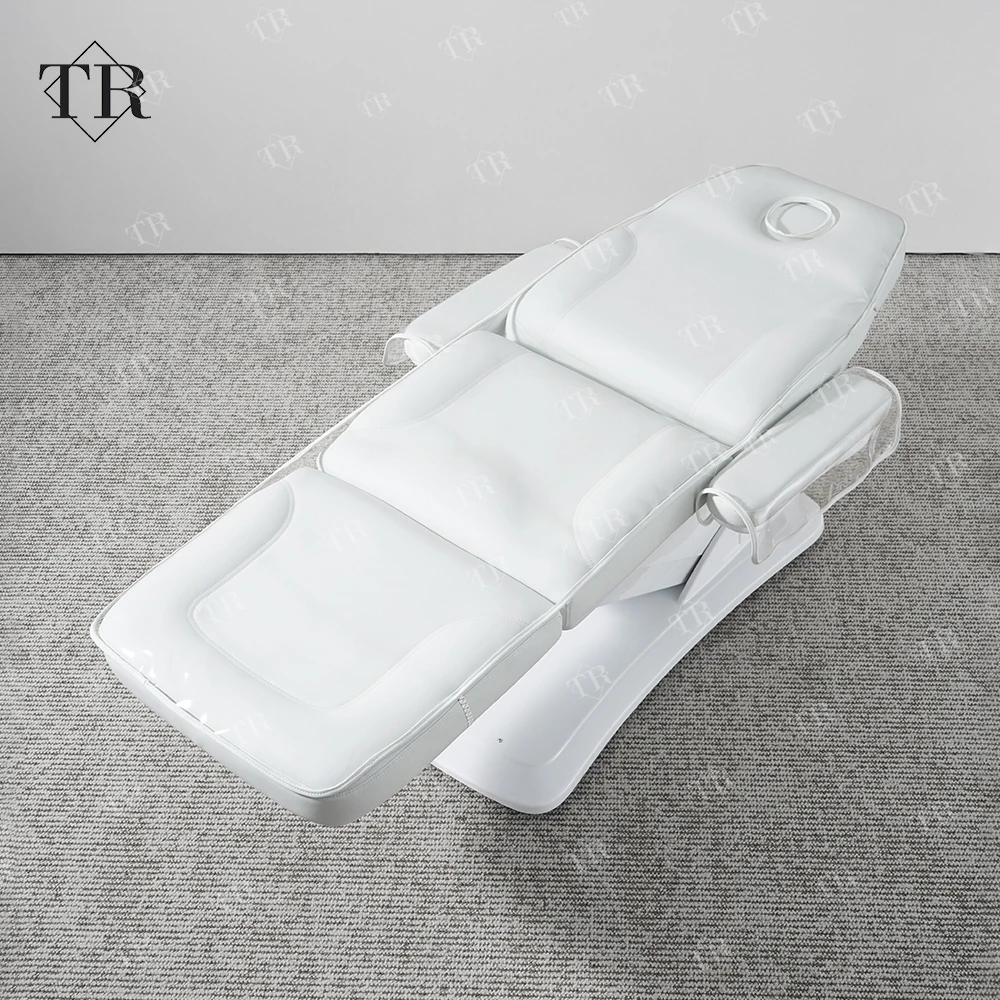 Turri Professional Reclining Chair For Beauty Salon Furniture Lifting Adjustable Electric Beauty Bed Leather Facial Bed