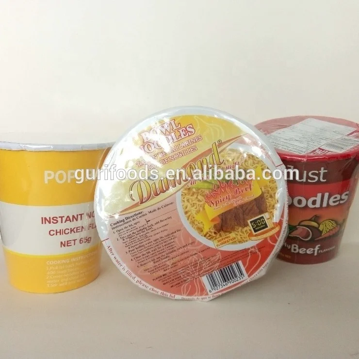 Быстросохнущая мгновенная лапша 65 г/75 г/85 г yummy очень горячая Пряная