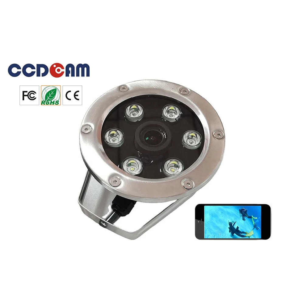 2Mp 5 Mp 2 Megapixel Ip68 Waterproof Fish Finder Video Cctv Ip Underwater Fishing Camera With White Light 10M 33Ft Cable