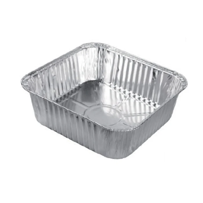 Factory 8011 alloy 250ML Disposable aluminium foil container Food Usage aluminum foil container