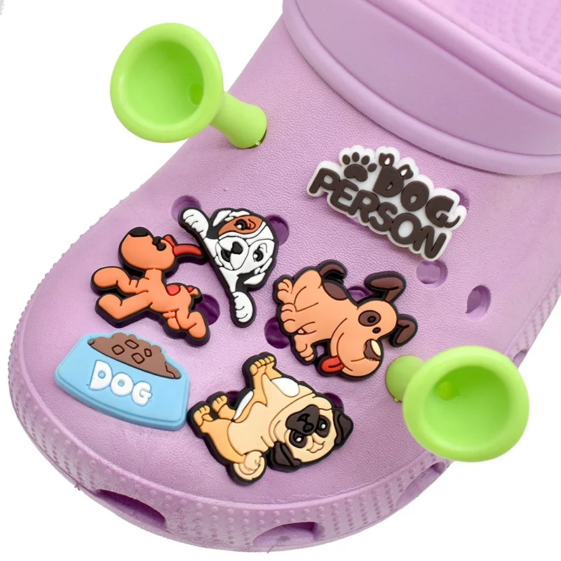 Симпатичные Подвески для обуви из ПВХ с хвостовиком для малышей, украшения для обуви на заказ, подвески для детей