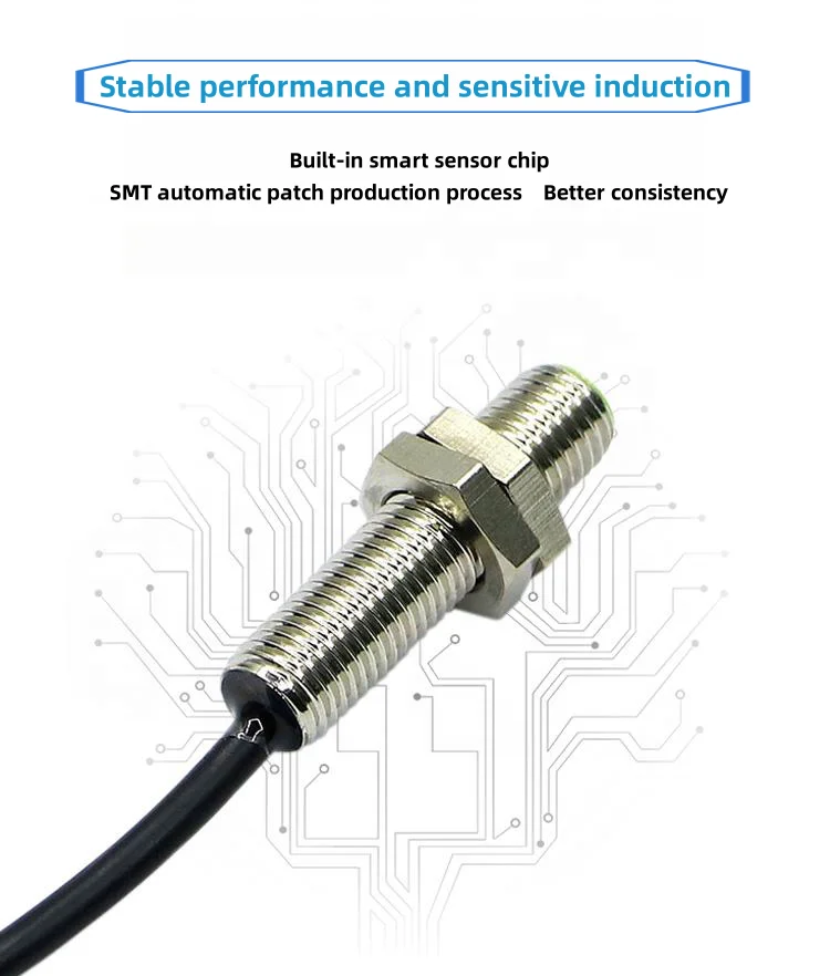 proximity sensor npn FR08-1.5DN NPN 36VDC  autonic optical proximity sensor