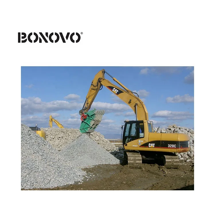 Дробилка для экскаватора 150 1 шт. 500x400 700x500 15-120 2246x1380x1440 BONOVO CN;JIA 20-25 0 65 24 5