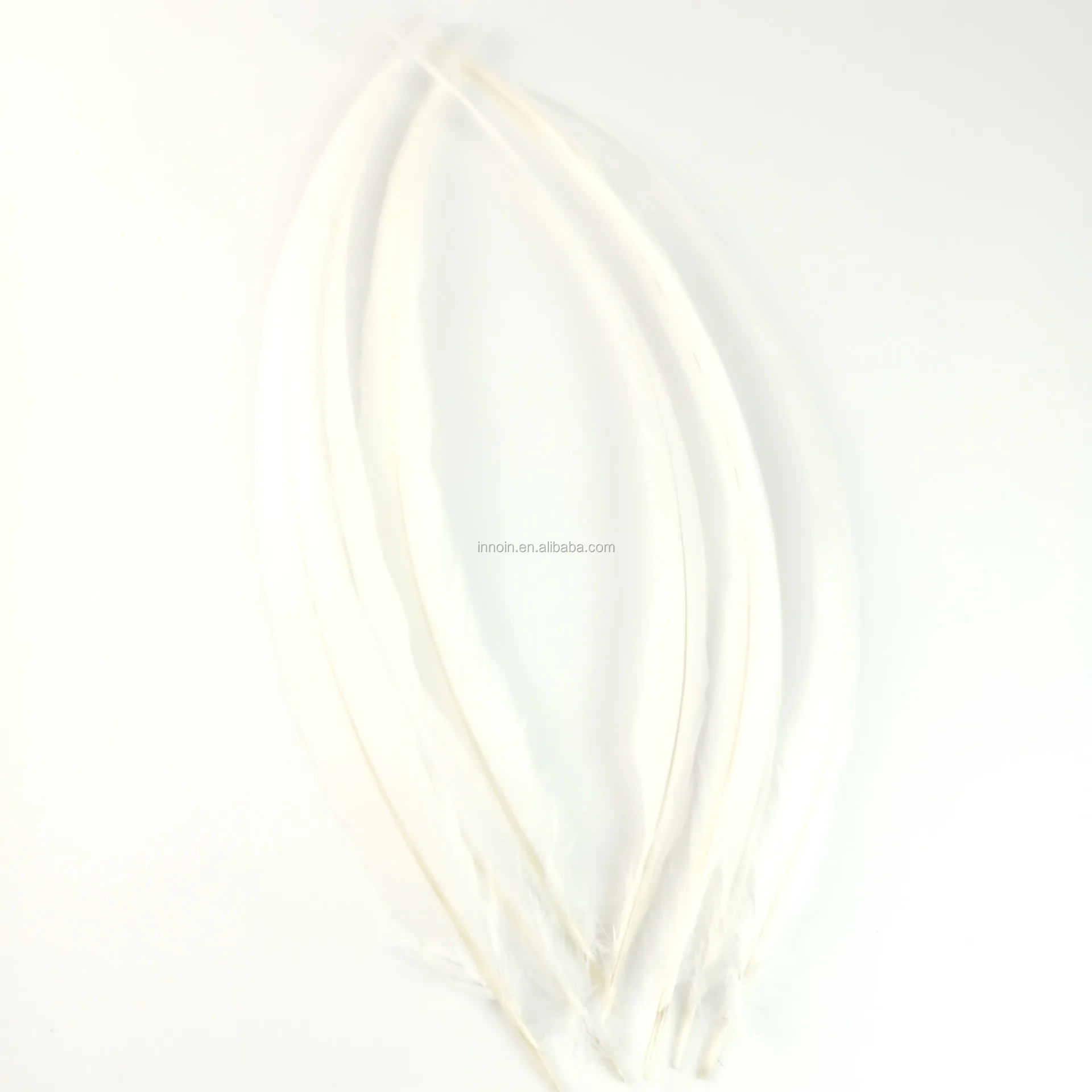 
Cheap 40-45cm DIY Custom White Color Rooster Feather For Decoration 