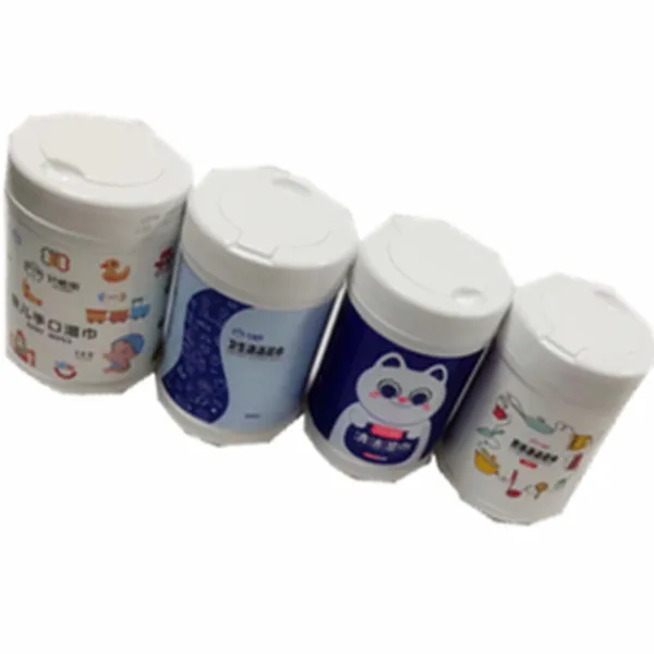 Multi-purpose 160pcs dry wipes in canister cleaning wet wipes