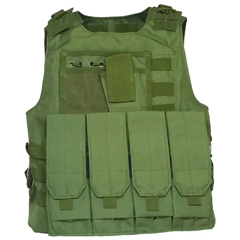 2022 Tactical military fan field camouflage vest tactical equipment outdoor army camo camouflage multifunctional vest
