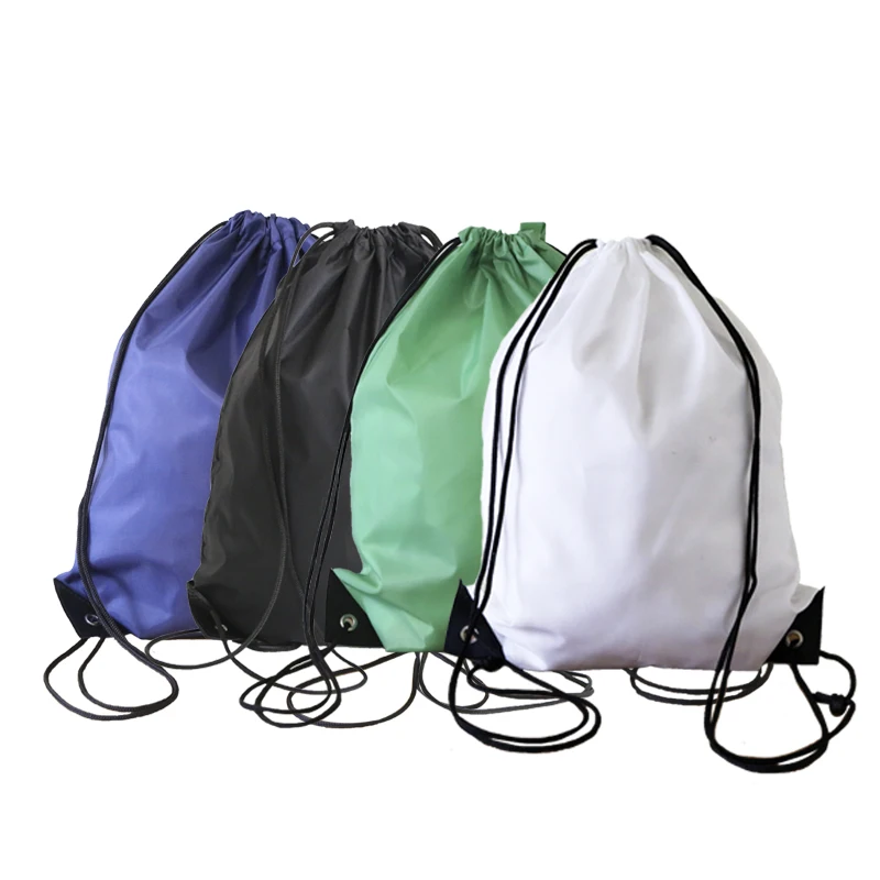 
Custom Print Logo Promotion Gifts Bag Waterproof Drawstring Backpack Wholesale Cheap 210d Polyester Drawstring Bag 