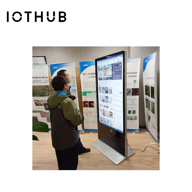  HUSHIDA 1080*1920 разрешение 55 дюймов WIFI цифровая доска напольный рекламный