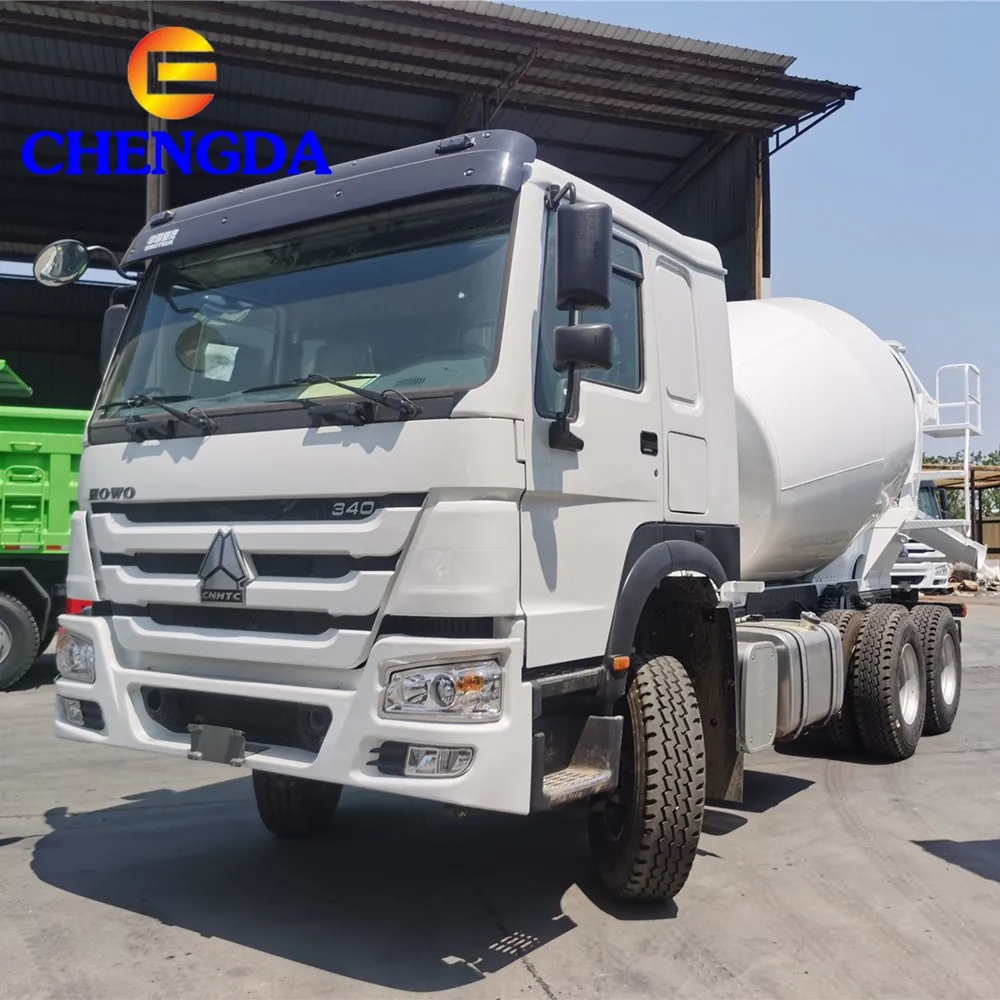 SINOTRUCK HOWO 4X2 6X4 8CBM Concrete Mixer Truck