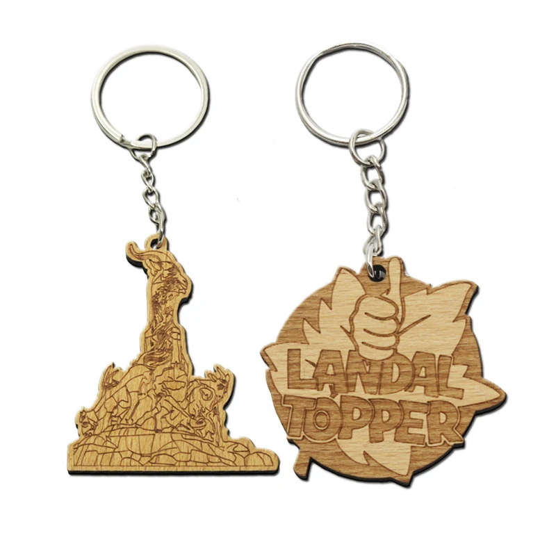 Деревянный брелок для ключей с именем на заказ, деревянный брелок для ключей с гравировкой логотипа на заказ