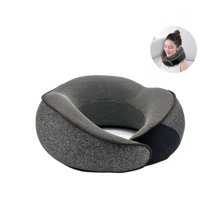 Memory Foam Neck Pillow Cervical Vertebra Travel Portable Noon Break Aircraft U Type Of Pillow Sleep Camping Pillow Carry Bag