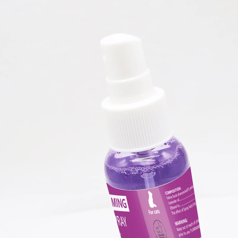 60ml/100ml Organic Natural Calming Spray for Dogs and Cats with Essential Oil Pet Supplies