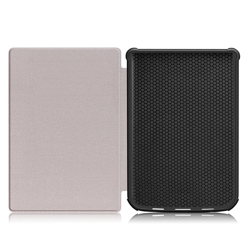 Magnetic Flip Stand PU Leather Soft TPU Smart Case Protective Cover For Pocketbook 627 616 632 633 628 Colour