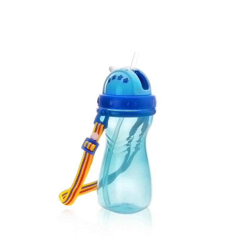 2023 New Design Water Bottles Of Prevent Splashing With Leak-Proof Silicone Spout For Toddlers