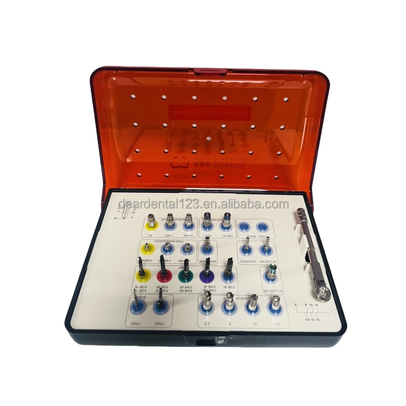 Korea Dentis оригинальная стальная смола ручной набор инструментов для стоматологической хирургии Лучшая цена стоматологические хирургические инструменты