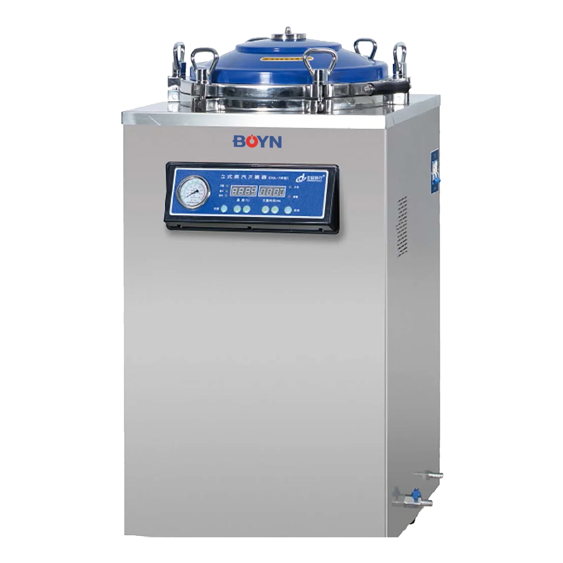 BNLS-Series 35L 50L 75L 100L 120L 150L Vertical Bolt structure high temperature autoclave Pressure Steam Sterilizer