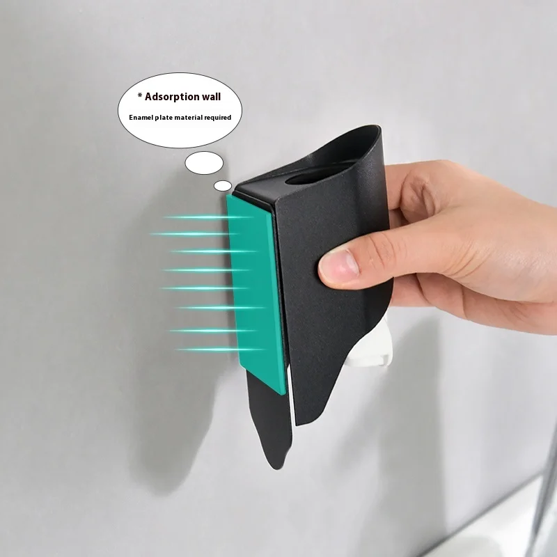 Accept Custom Logo Bathroom Automatic Toothpaste Squeezers Home Wall Mounted Toothbrush Holder