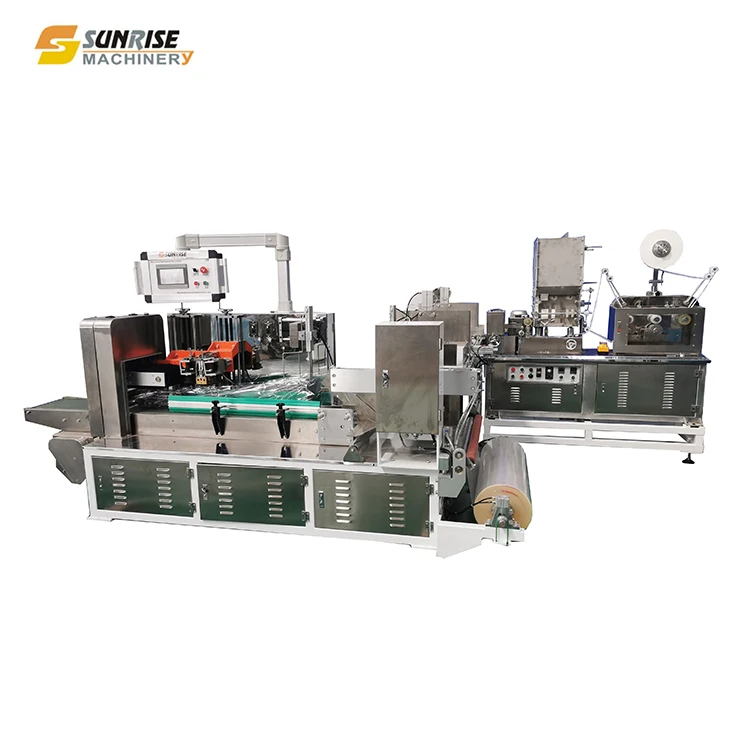 PLC Control Drinking Straw Bulk Group Packing Machine