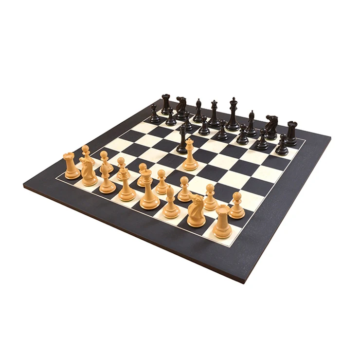 wholesale cheap price premium professional modern large black white unfoldable chess pieces 15 inch big boards game set