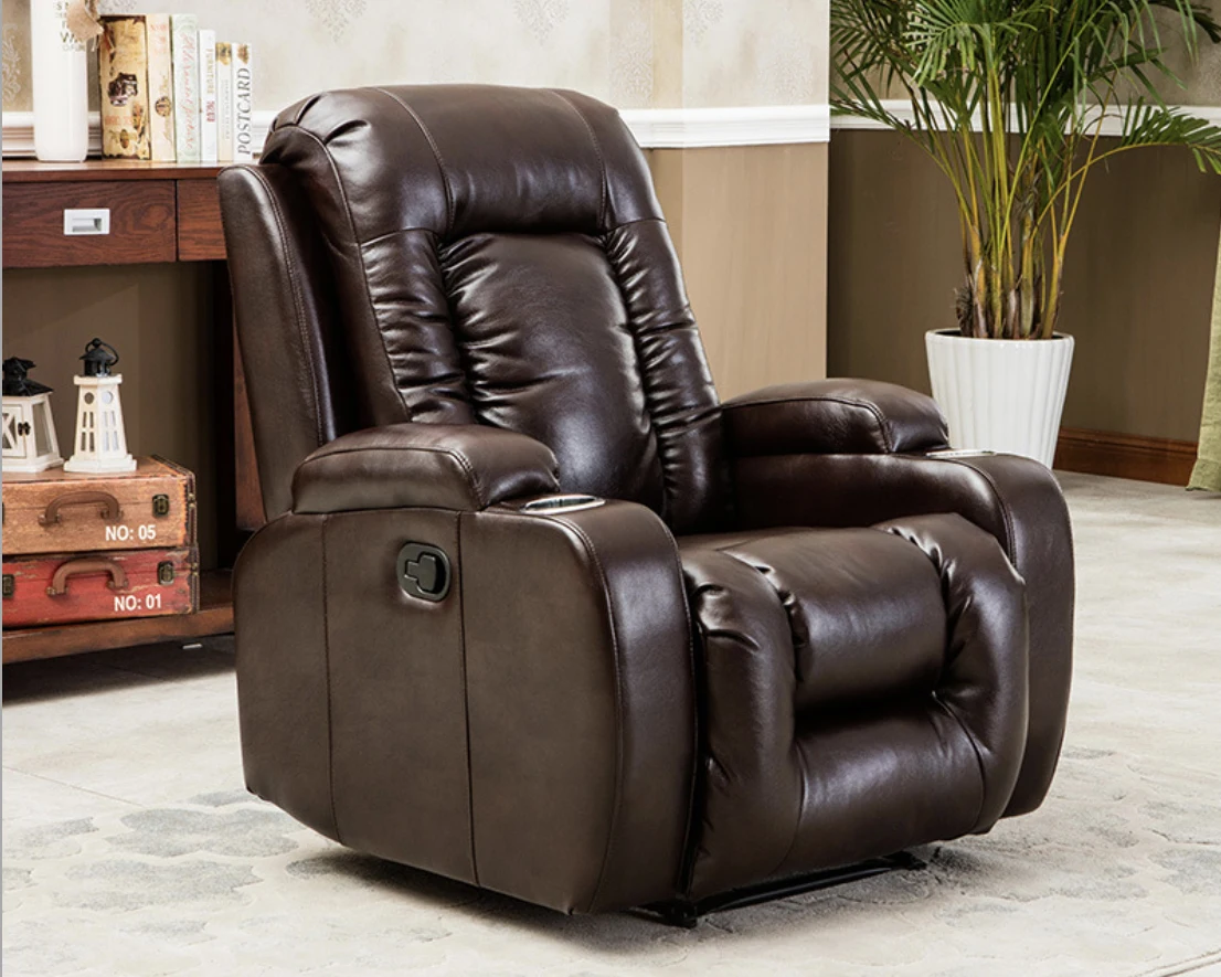 high quality modern style indoor furniture living room sofa fabric sectional couch fabric revolving electric recliner